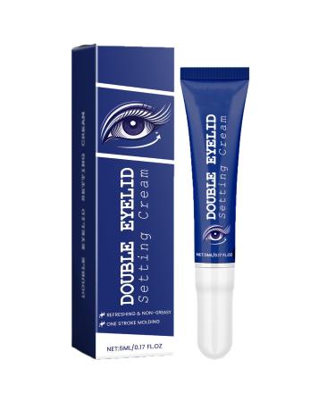 homomdy Eyes Big Lifting Eyelid Defining Cream Long Lasting Double Eyelid Line Cream Waterproof Natural Double Eyelid Gel Instant Eye Lifting for Sagging Sagging Single Eyelids 1pcs