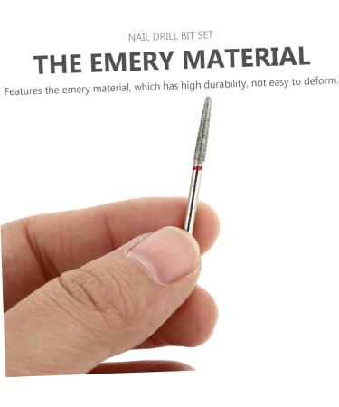 Beaupretty Drill nail polisher nail grinding bits manicure replacement bits nail drill tips nail file bit nail cuticle bit electrical tools Nail Grinding Heads electric nail pedicure Tools - Buy Online on GoSupps.com