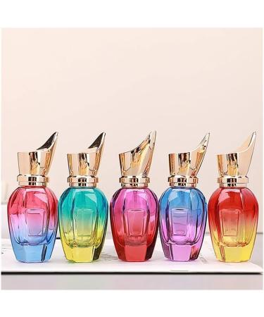 2Pc Colorful Refillable Travel Perfume Atomizer Bottles - Portable 50ML Glass Spray - Perfect for Travel & Makeup - Buy Online on GoSupps.com