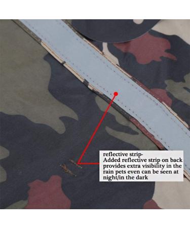 Cokobin Reflective Waterproof Dog Jacket for Medium & Large Dogs - Ultra-Light Breathable Hooded Rain Cover (Brown XL) - Buy Online on GoSupps.com