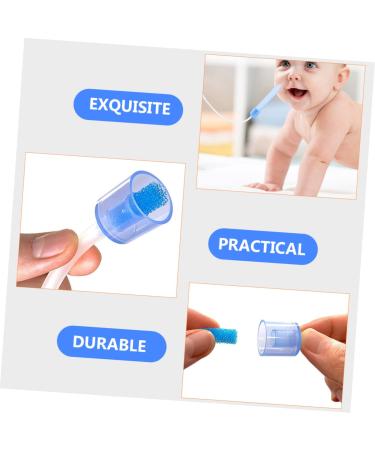 Healvian 9 Sets Nasal Aspirator Filter Cotton - Baby Nose Cleaner Sponge - Hygiene Filters for Baby Nose Cleaning - Suction Tool - Blue (2x0.9x0.9cm) - Pack of 3 - Buy Online on GoSupps.com