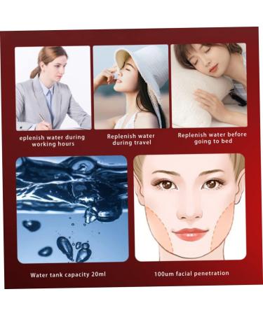 Nano Facial Mister Mist Facial steamers Handy Mist Sprayer for Skin Care Makeup Eyelash Extensions Beauty - Buy Online on GoSupps.com