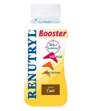 Nestlé - pack of 4 - Renutryl Booster Protein Mix Coffee 300ml