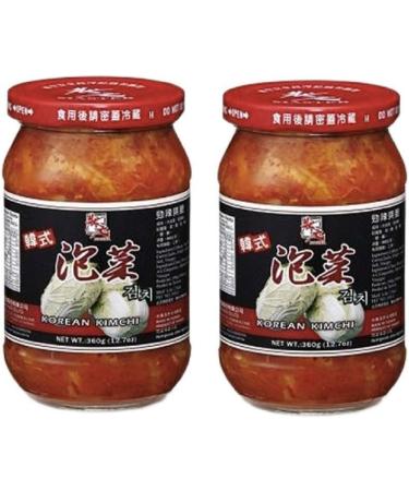 Korean Kimchi in Jar by Master Sauce 360g (Pack of 2) - Buy Online on GoSupps.com