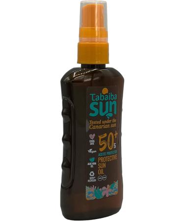  Tabaibaloe Tabaiba Sun 2-Pack of Aloe Vera Sun Oils (2 x 200 ml SPF15) - Buy Online on GoSupps.com
