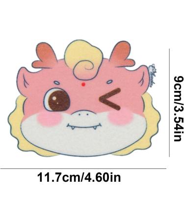 Dish Washing Sponge - Cartoon Dragon Cleaning Sponge Kitchen Scrubbers | Powerful Oil Removal Without Scratching Kitchen Cleaning Supplies for Everyday Jobs Ngumms Pink - Buy Online on GoSupps.com