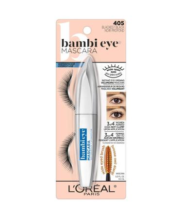 L'Or al Paris Bambi Eye Waterproof Mascara - Blackest Black 0.21 fl. oz - Buy Online on GoSupps.com