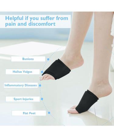 Forefoot Toe Ice Pack - Cold & Heat Therapy Gel for Ball of Foot Pain Relief | Plantar Fasciitis, Swelling, Bunions, Hallux Valgus | Healthrelife - Buy Online on GoSupps.com