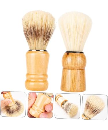 Beavorty 10 STK Bartbrush Set - Premium Shaving Brushes & Bowl for Men | Goat Hair Badger Hair & Travel Cleaning Brushes - Buy Online on GoSupps.com