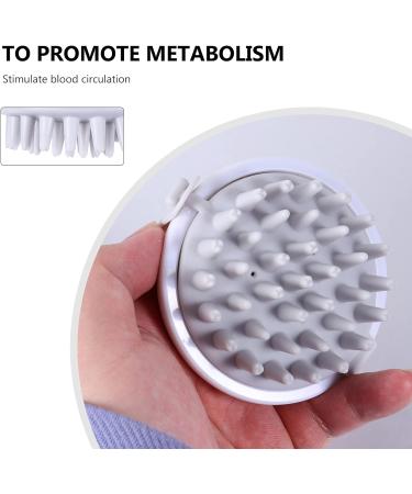 Healeeved Silicone Bathing Brushes - 4-Piece Scalp Scraper & Hair Shampoo Brush Set for Ultimate Bathroom Massage - Buy Online on GoSupps.com