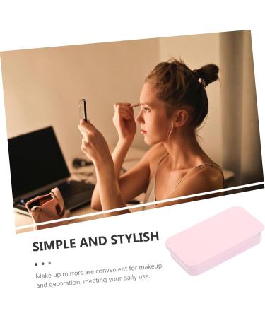 Healvian Women Makeup Tool Aluminum Box Women Makeup Tools Eyebrow Makeup Mapping Paste 1 count (Pack of 1) Pink - Buy Online on GoSupps.com
