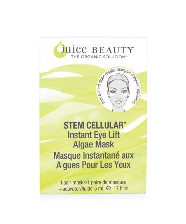 Juice Beauty STEM CELLULAR Instant Eye Lift Algae Mask  0.17 fl oz 1 Count (Pack of 1)