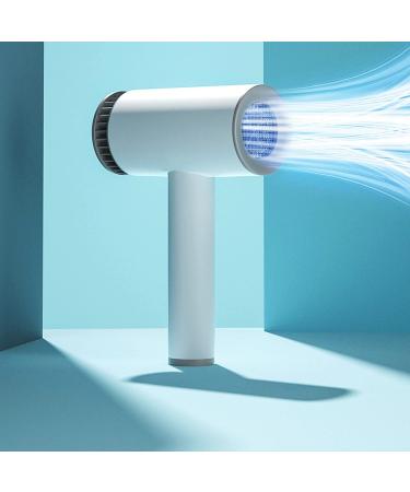 1250W Professional Cordless Hair Dryer 2600mAh USB Rechargeable Cordless Blow Dryers Portable Travel Hairdryer w/Hot/Cold Air for Outdoor/Indoor