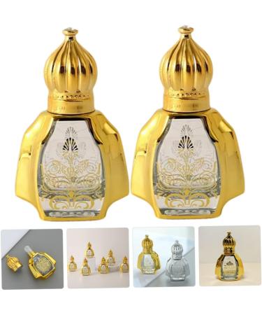 Veemoon 6-Piece Essential Oils Bottle Set - Thai Holy Water Container & Roller Bottles - Travel Glass - 6.5x4cm - Perfect for Aromatherapy & Gifts - Buy Online on GoSupps.com