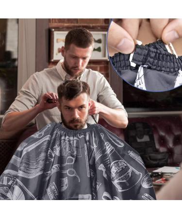 Ottymo Hair Cutting Captain Set | Adjustable Dolphin Pattern Salon Cape & Neck Brush | Professional Hairdressing for Adults & Kids - Buy Online on GoSupps.com