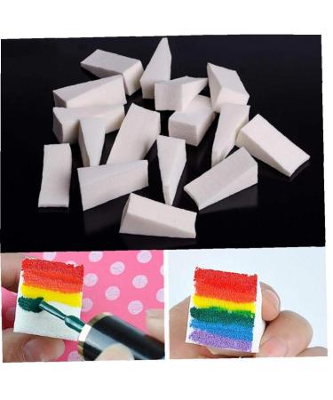1 Set Nail Art Gradient Sponge Stamp - Triangle Shade Transfer Template for DIY Manicure | Nail Art Accessories - Buy Online on GoSupps.com