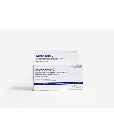 Miconazole 7 Vaginal Cream 2% - Antifungal Treatment for Yeast Infection & Itching Relief - 1.59 oz Tube - International Shipping Available - Buy Online on GoSupps.com