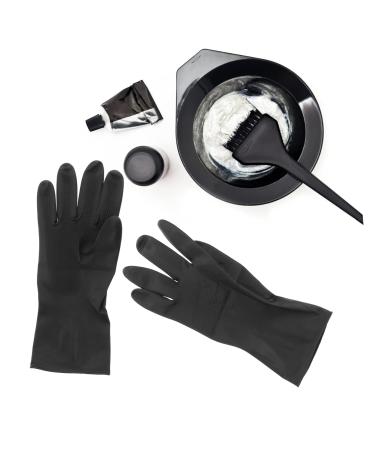 Beaupretty 9 Pairs Rubber hair dye mens glove black disposable hair color hair shampoo tool belt particles Remover rubber glove man - Buy Online on GoSupps.com
