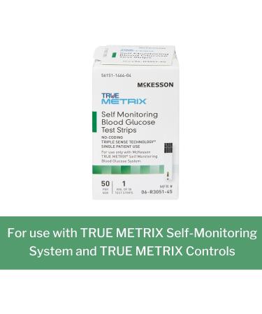 McKesson TRUE METRIX Blood Glucose Test Strips - 50 Strips, 1 Pack - Buy Online on GoSupps.com