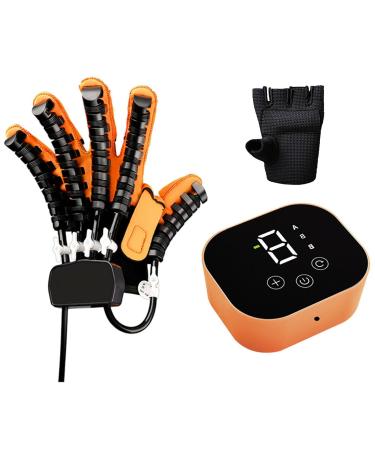 Rehabilitation Robot Gloves Finger Orthosis Hempiplegia Arthriti Patient Therapy Relieve Hand Stiffness(Size:L Color:Left Hand) Large Left Hand