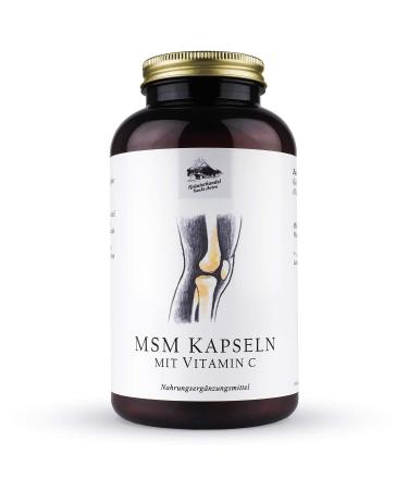 KR UTERHANDEL SANKT ANTON - 300 MSM capsules - 1400 mg MSM daily dose - High dosage - Vitamin C - German premium quality