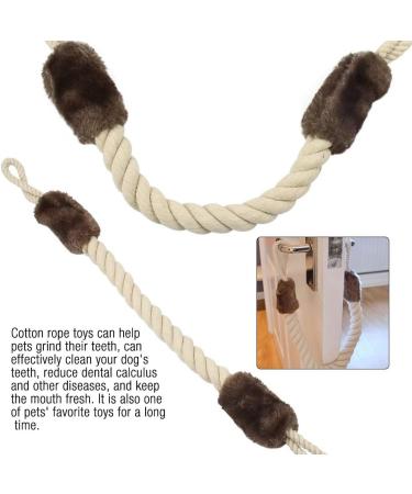 Gobesty Door Stopper Handle - 2 Pack Cotton Door Cord Clamp for Pet & Child Finger Protection - Prevents Door Slamming - Ideal for Safe Homes - Buy Online on GoSupps.com