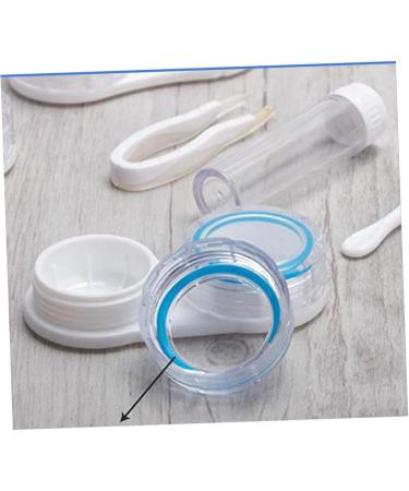 Buy SOLUSTRE 6pcs Contact Lens Case - Invisible Lens Holder & Container for Safe Storage - International Shipping Available - Buy Online on GoSupps.com