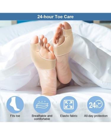 Bunion Corrector & Relief Sleeve - Hallux Valgus Guard for Women, Men - Toe Separator Spacers - Buy Online on GoSupps.com