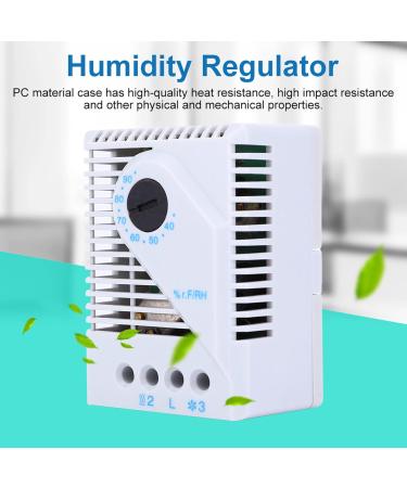 MFR012 Mechanical Moisture Controller & Hygrostat Heating Fan for TV Cabinets - Durable PC Housing & Rear Rail Slit - Buy Online on GoSupps.com