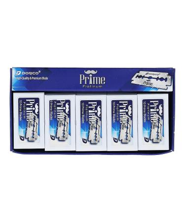 Dorco 100 Piece Prime Double Edge Razor Blades | Premium Quality - Buy Online on GoSupps.com