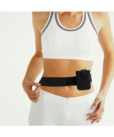 Adjustable Insulin Pump Holder - Athletic Waist Belt for Diabetics - Compatible with t Slim/t Slim X2 - Diabetes Supplies for Sports - Buy Online on GoSupps.com