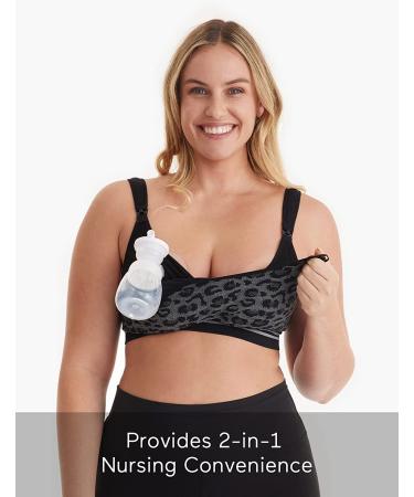 Momcozy 4-in-1 Pumping Bra | Hands-Free Nursing & Maternity Bra for S9, S12, Spectra, Medela, Elvie, Willow | Cotton-Nylon, Fixed Padding, Wireless, Comfort & Support | Large Size - Buy Online on GoSupps.com