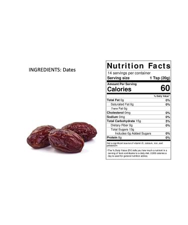 Jamie Geller Date Syrup Silan 10 oz. Pack of 2 - OU Kosher Pareve Date Molasses - Buy Online on GoSupps.com