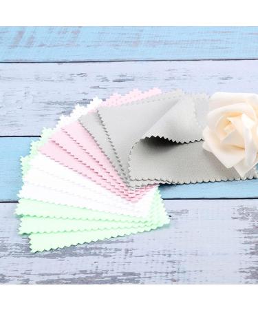 50pcs Microfiber Eyeglass Cleaning Cloths - Ultra Soft Lens Wipes for Sunglasses & Camera - Random Colors - International Shipping - Buy Online on GoSupps.com