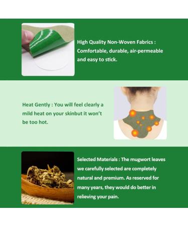 36PC Pain Relief Patches | Wormwood Knee Plasters & Moxibustion Neck & Lumbar Relief | Portable & Effective Pain Management - Buy Online on GoSupps.com