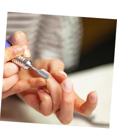 Housoutil Cuticle Drill Bit Front Nail Drill Tungsten Steel Tungsten Nail Drill 4.9x0.5cm As Shown - Buy Online on GoSupps.com