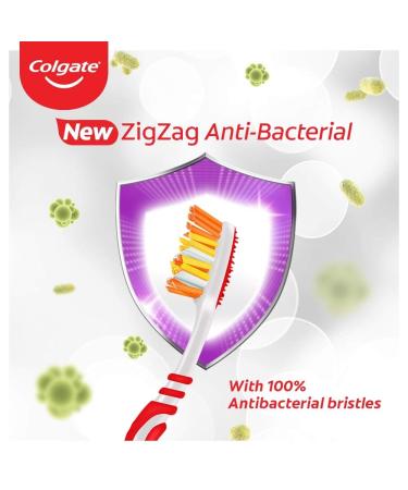 Colgate Zig Zag Toothbrush 3-Pack: Effective Dental Care Essentials - Buy Online on GoSupps.com