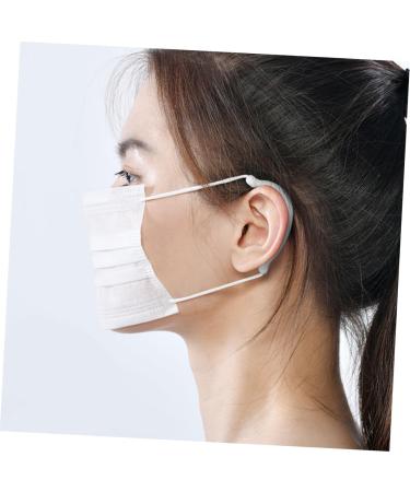 Healeved 60 STK Face Cover Hooks for Headphones - Anti-Strangulation Mask Hooks Clothes Rack Hearing Protection White 4.8x3.3cm 3PCS - International Shipping - Buy Online on GoSupps.com