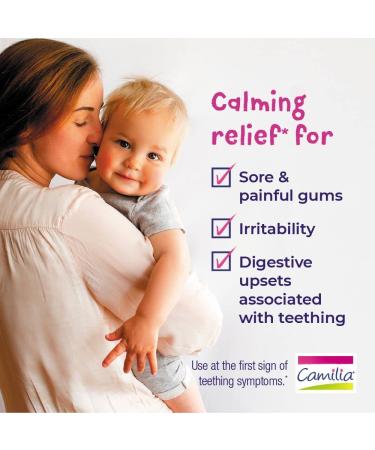 Boiron Camilia Baby Teething Relief - Soothing Medicine, 40 Count - Buy Online on GoSupps.com