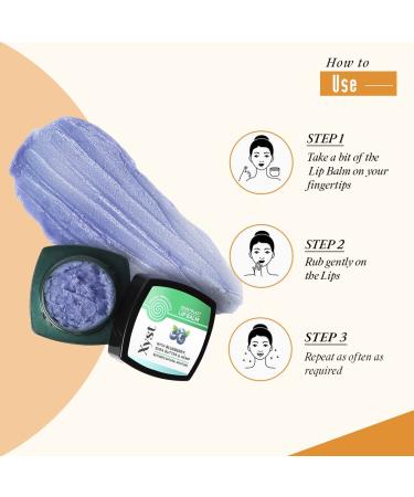 Vitamin E Lip Balm for Women & Men | Hydrating Blueberry & Shea Butter Formula | Reduce Lip Pigmentation | Paraben & Sulphate Free - 7g - Buy Online on GoSupps.com