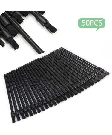 50Pcs/Set Disposable Lip Brush Lip Applicator Wands micro brushes Makeup Tool Kits Lip Gloss Brush Black Lipstick Concealer Brushes Beauty Tool - Buy Online on GoSupps.com