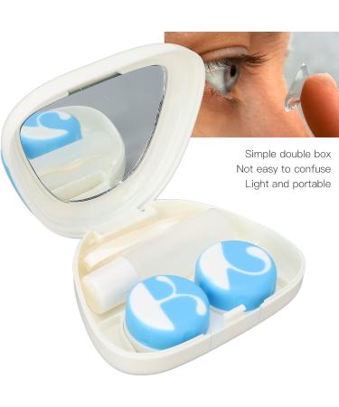 Entatial Mushroom Shape Contact Lens Storage Holder - Portable Case & Tweezers for Daily Use | Shop Internationally - Buy Online on GoSupps.com