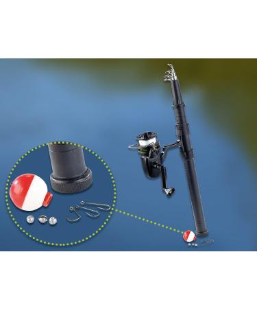 Speeron Angel: Compact Telescopic Fishing Rod for Beginners | Travel Fishing Rod & Accessories Up to 150 cm - Buy Online on GoSupps.com