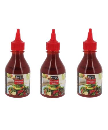 Pack of 3 Sriracha Hot Sauce - Exotic Food - 225g bottle