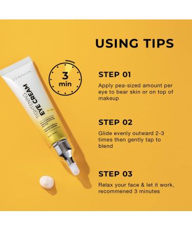 DERPHEA 2-Pack Instant Eye Tightener Cream: Temporary Under Eye Depuffing Treatment for Bags - Buy Online on GoSupps.com