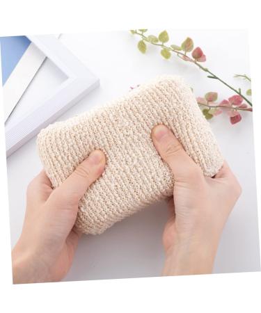 Zerodeko 2pcs Moisturizing Loofah Bath Balls - Exfoliating Sponge for Kids & Adults - Ideal Shower Pouf & Back Scrubber - Beige 1 Count - Buy Online on GoSupps.com