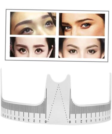 FRCOLOR 1pc Mask Flexible Eyebrow Measure Eyebrow Shaper Ruler Positioning Ruler Eyebrow Trimming - Buy Online on GoSupps.com