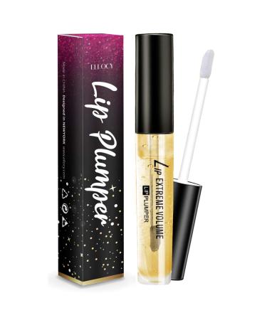 Lip Plumper - Hydrating Lip Care Serum 3D Volume Lip Enhancer Fuller & Hydrated Lips Reduce Fine Lines Lip Maximizer