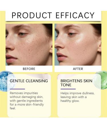 futiu Cleanser - Removes Impurities Without Skin Damage Improves Dullness Boosts Healthy Glow Easy Use(2pcs) - Buy Online on GoSupps.com