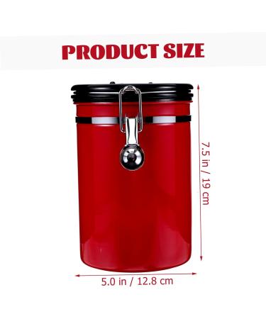 Zerodeko 1pcs Cereal Containers Latrge Capacity Airtight Tin Coffee Tins Cookie Tin Metal Tea Container Candy Tin Tea Containers Grain Canisters Snacks Container Sugar Tin Food Coffee Beans - Buy Online on GoSupps.com